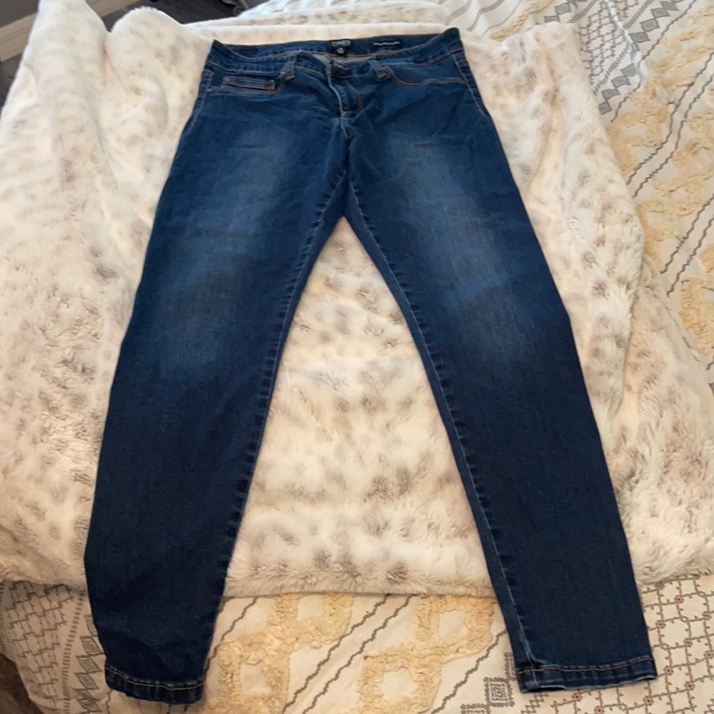 Stretch denim skinny jogging